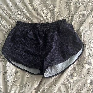 Shein medium Leopard print running shorts!